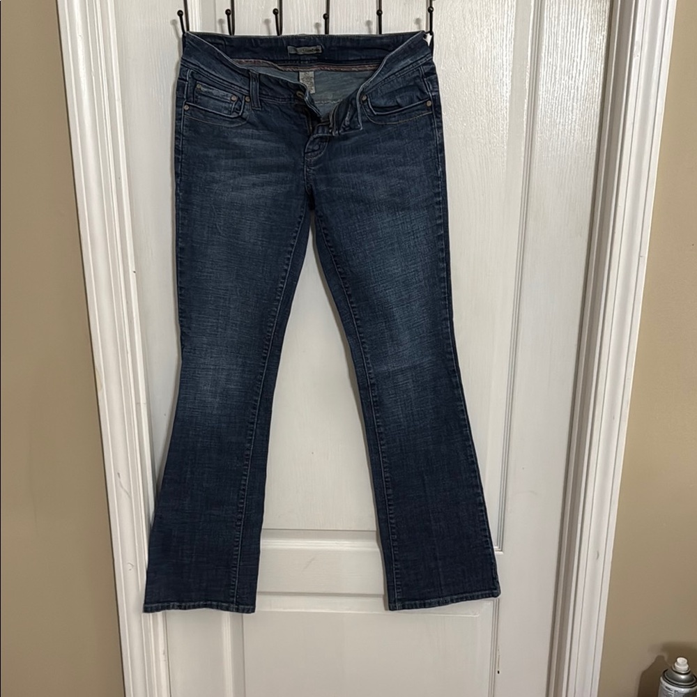 Refuge Blue Flare Wide Leg Jeans with Vintage Appeal:  EXCELLENT CONDITION